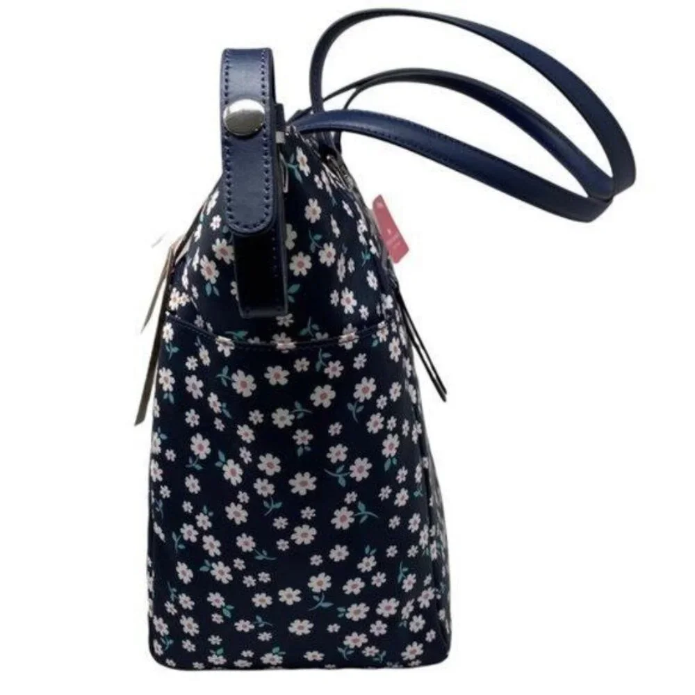 Kate Spade Jae Baby Bag in Blue Multi Floral NWT
